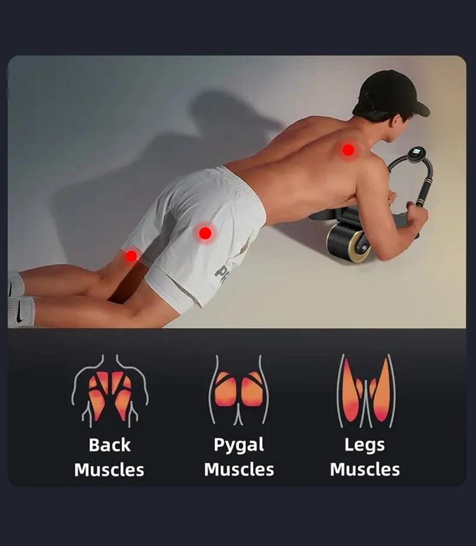 FlexiJointMe™: Elbow Support Rebound Abdominal Wheel